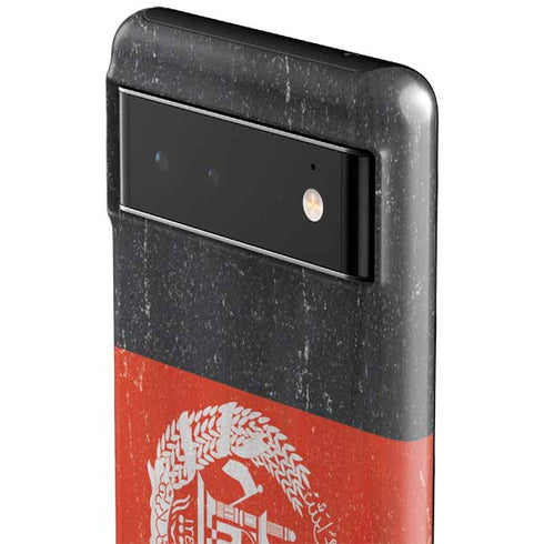 Afghanistan Flag Distressed Google Pixel 6 Case
